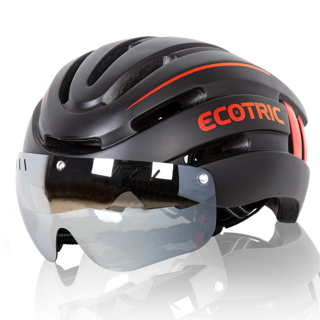 Ecotric Bike Helmet With Visor
