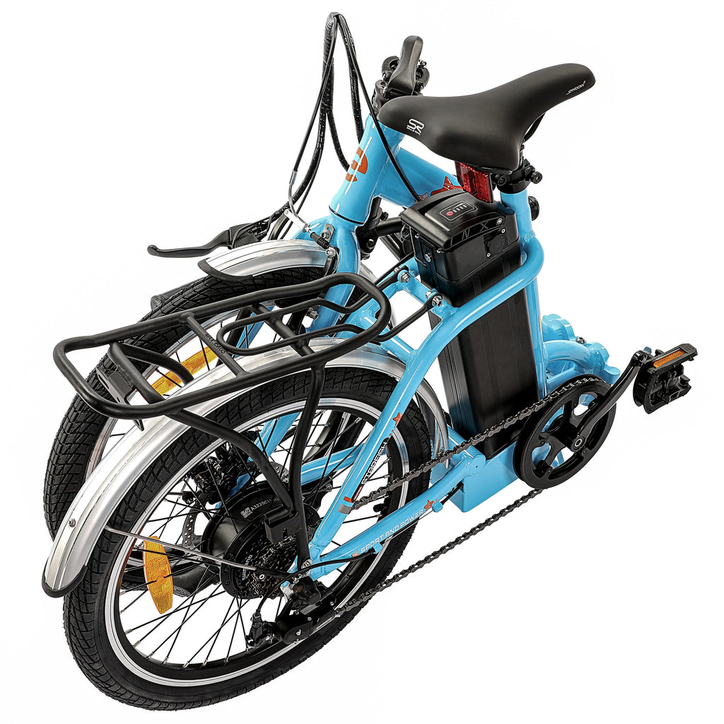 Ecotric Starfish 36V Step Thru and Folding Electric Bike